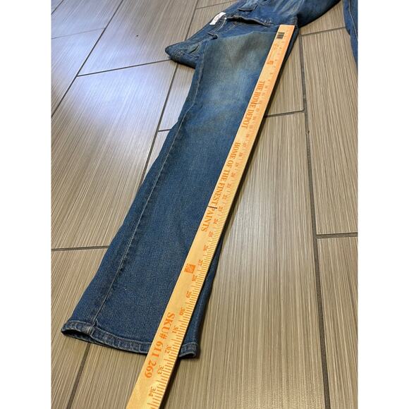 y2k grunge streetwear rodeo western cowgirl country Candies bootcut  jeans sz 7 - Picture 5 of 12